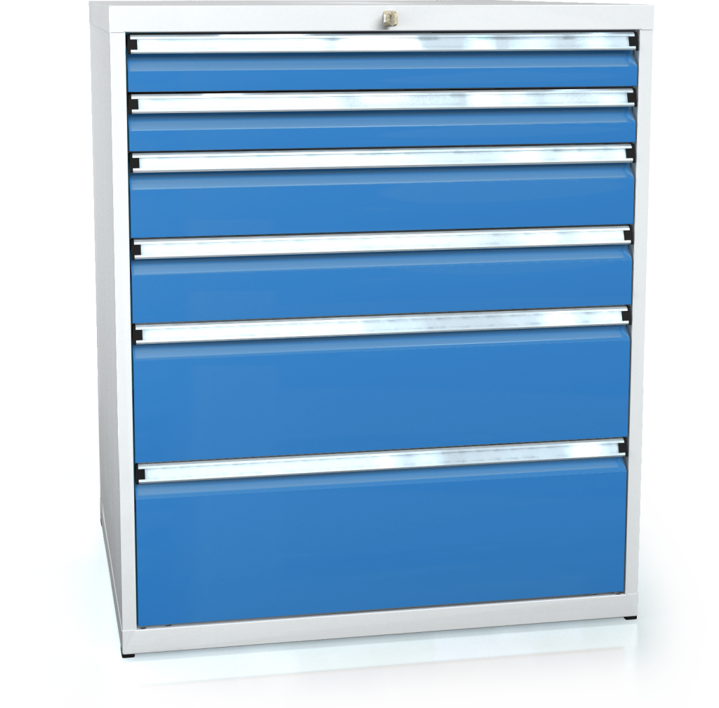Drawer cabinet 1018 x 860 x 750 - 6x drawers